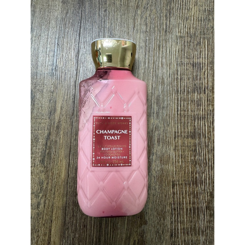 Bath & Body Works Champagne Toast Daily Nourishing Body Lotion 8oz Read
